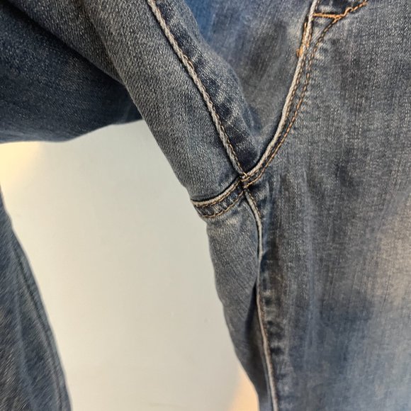 ANNE KLEIN JEANS | Women's Slim Straight Jeans Blue Size 12 - Picture 5 of 12